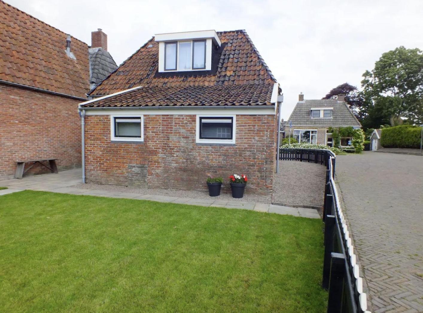 Gezellig En Knus Huisje Vlakbij Het Wad Holwerd Bagian luar foto